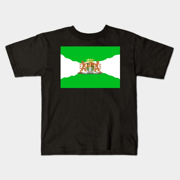 Curving Flag of Rotterdam Kids T-Shirt by Student-Made
